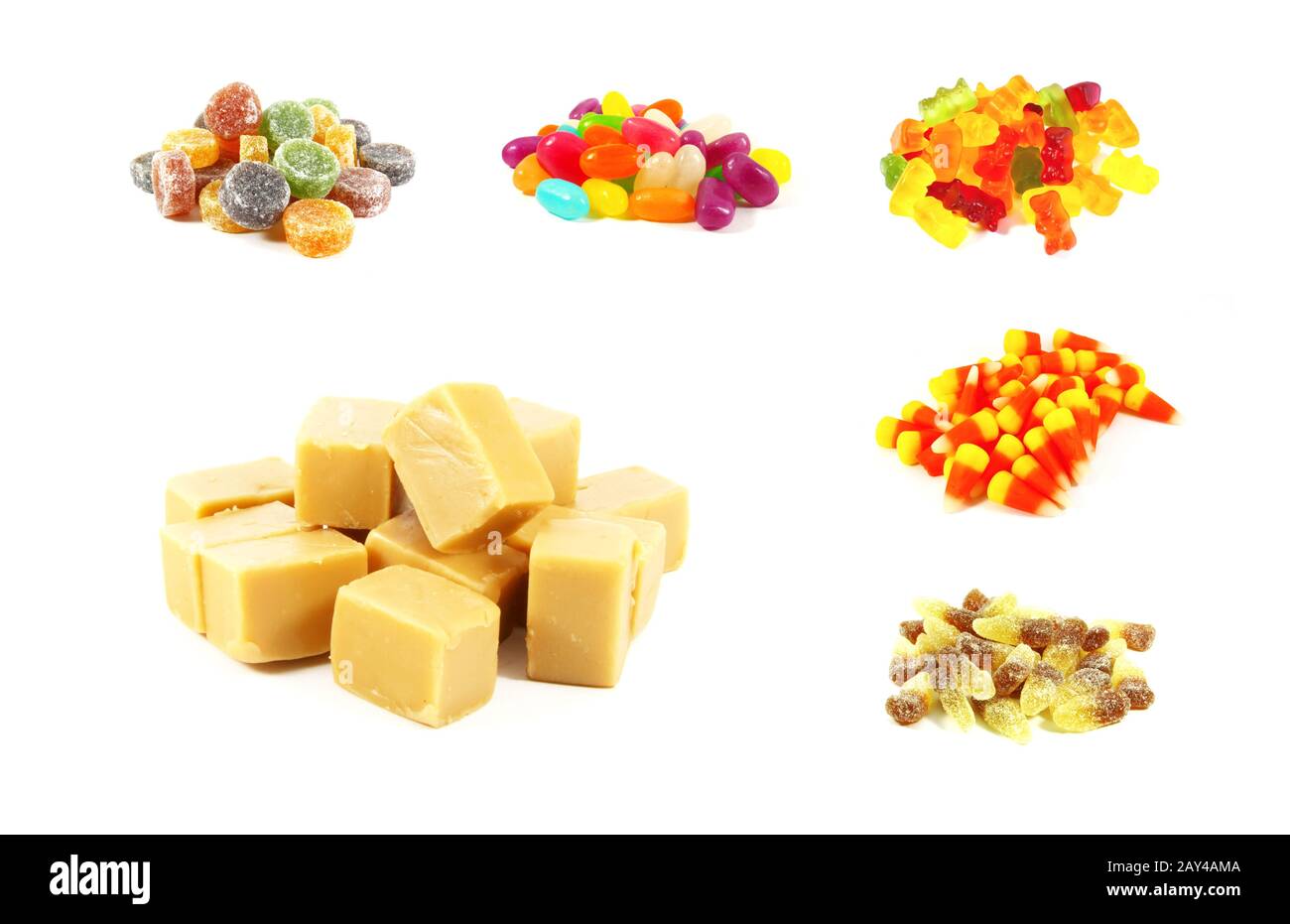 Collecte de bonbons Banque D'Images
