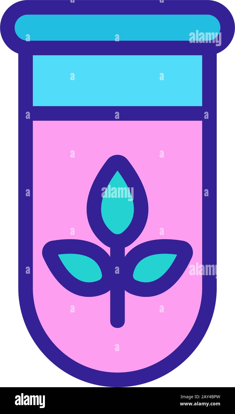 Vecteur D'Icône de biocarburant. Illustration du symbole de contour isolé Illustration de Vecteur