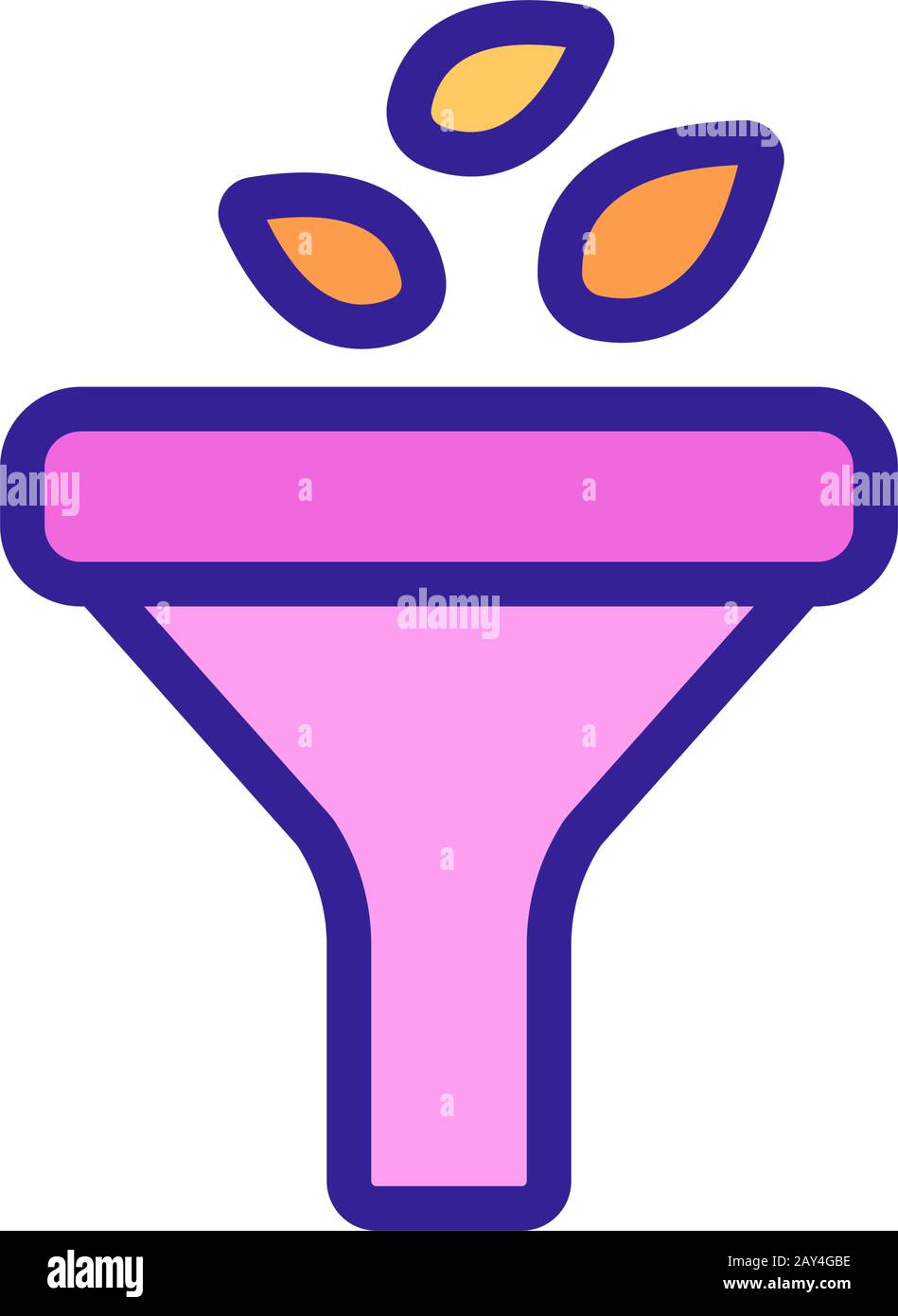 Vecteur D'Icône de biocarburant. Illustration du symbole de contour isolé Illustration de Vecteur