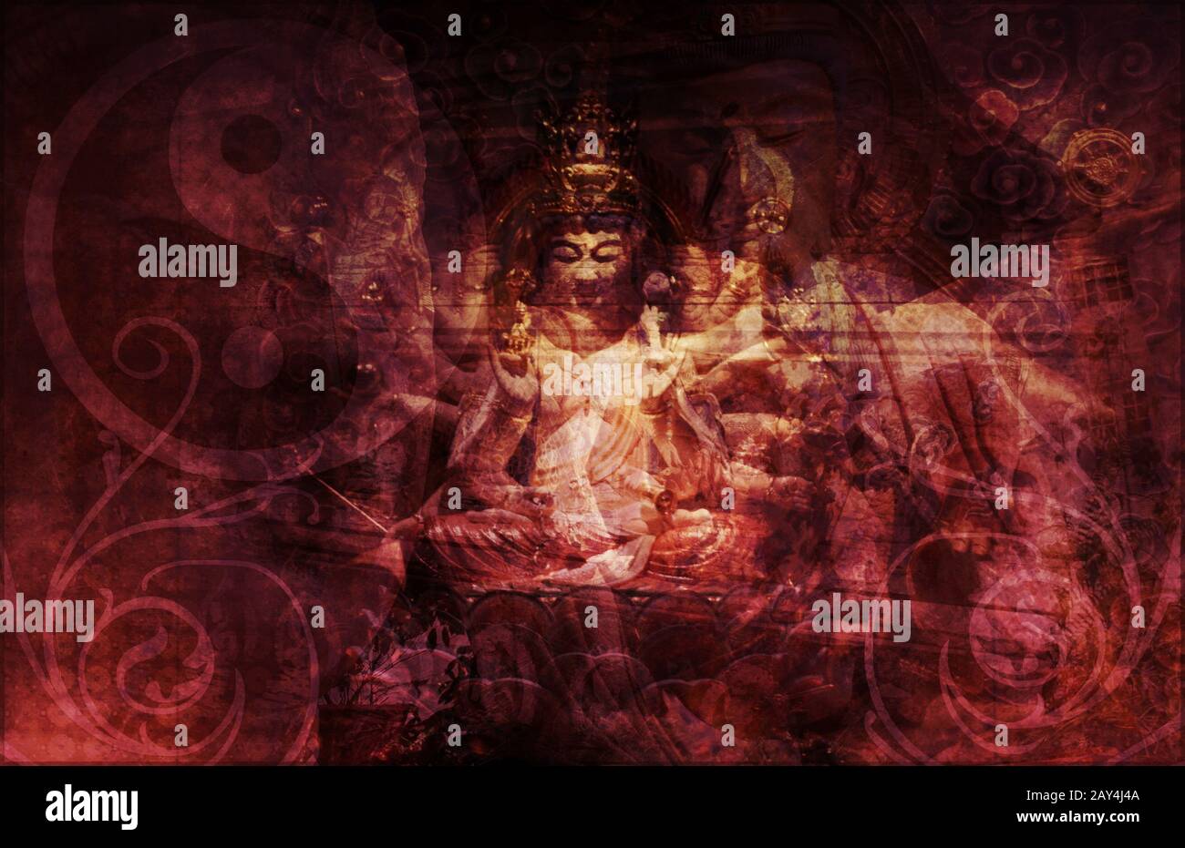 Journée du Vesak ou Wesak Day Banque D'Images