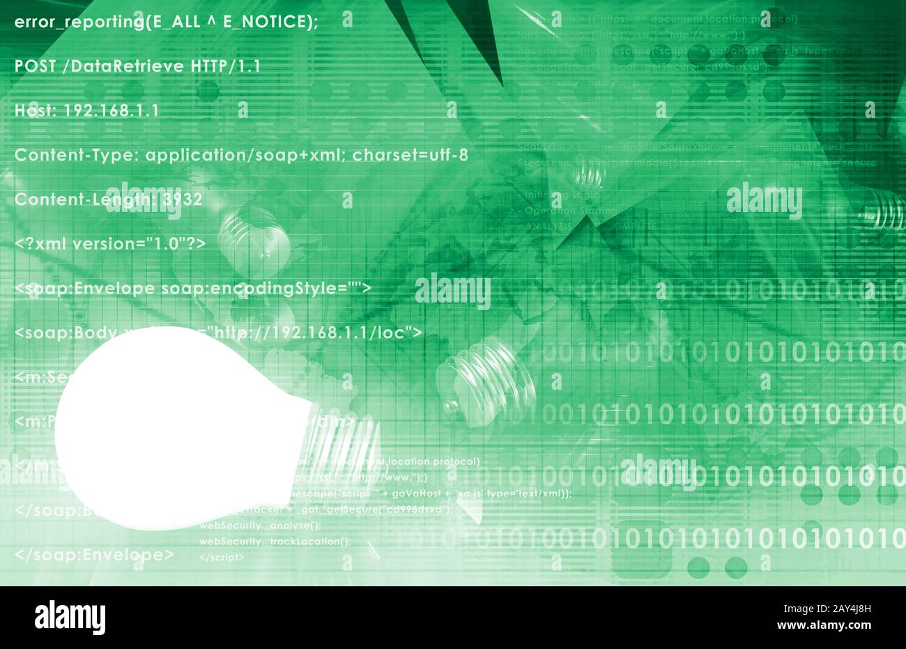 Les technologies de l'information Banque D'Images