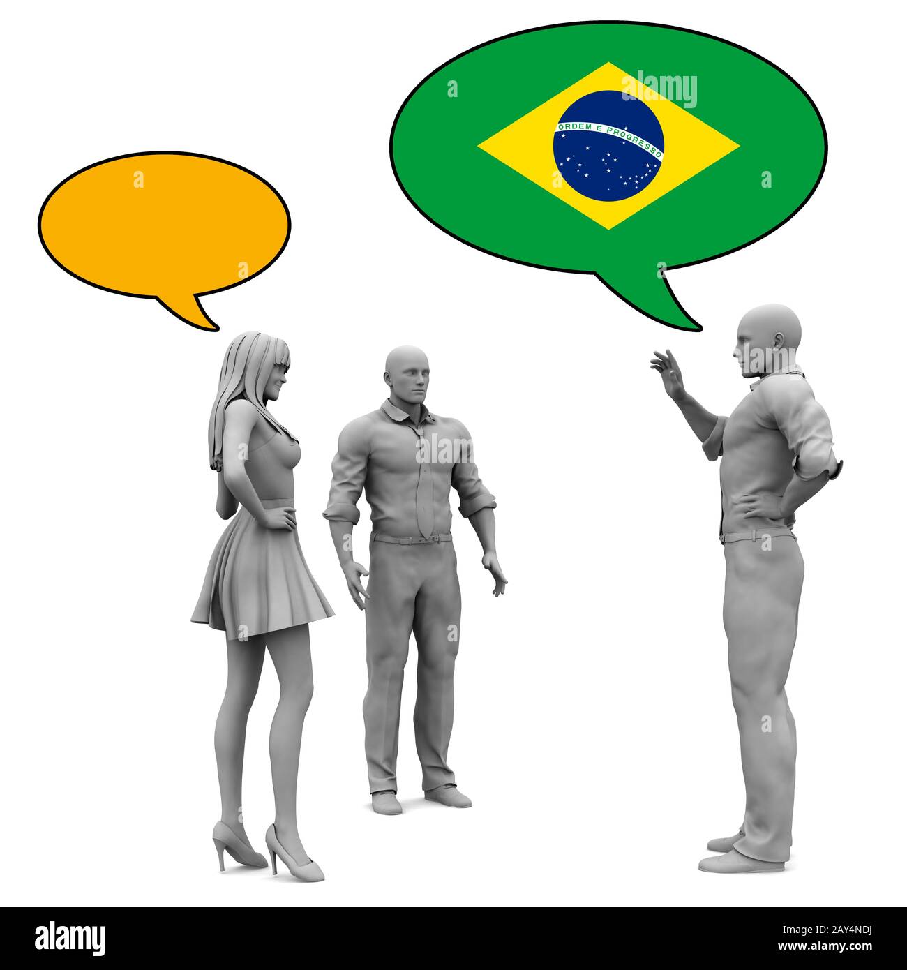 Apprendre le portugais Banque D'Images