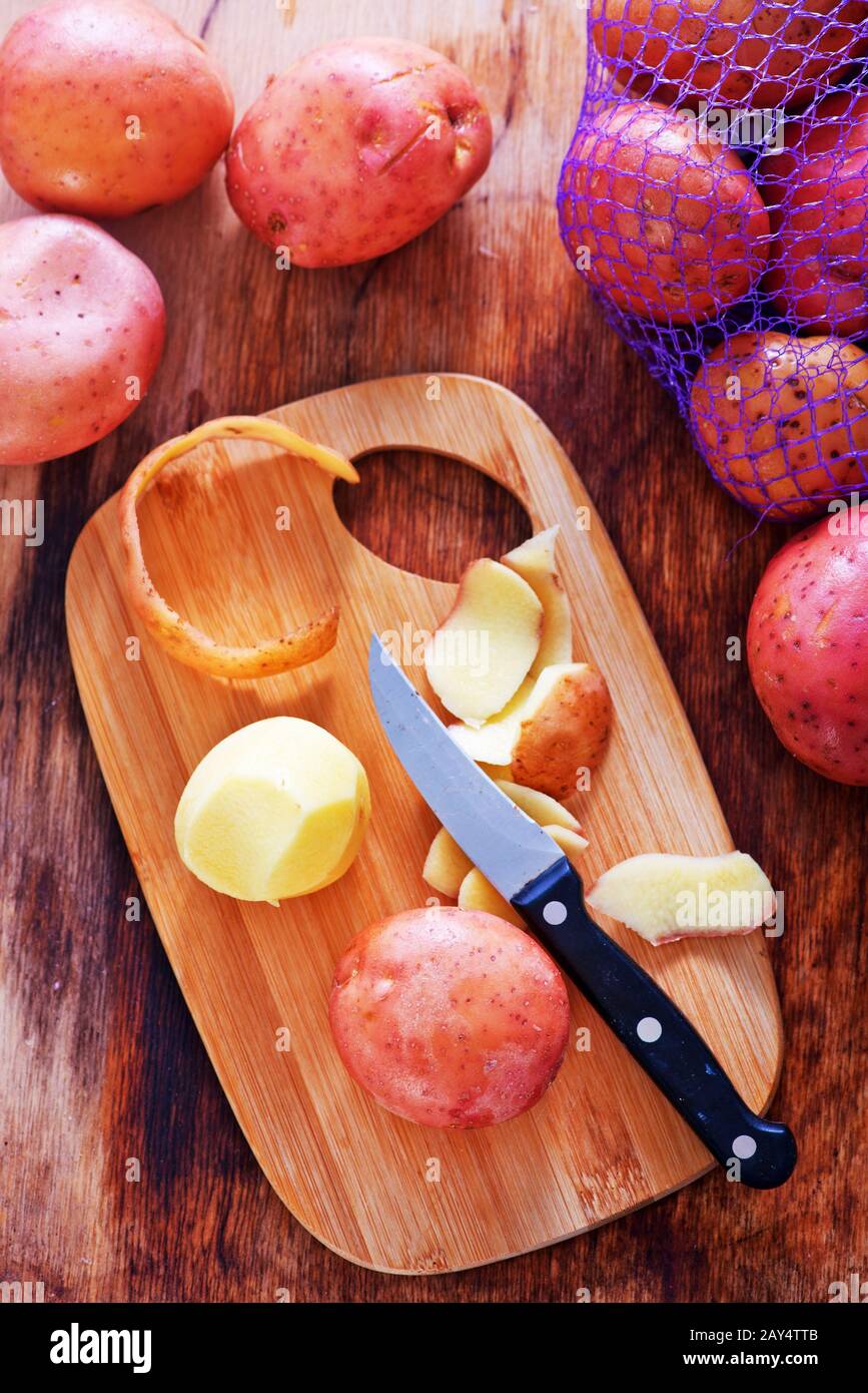 Pommes de terre crues Photo Stock Alamy