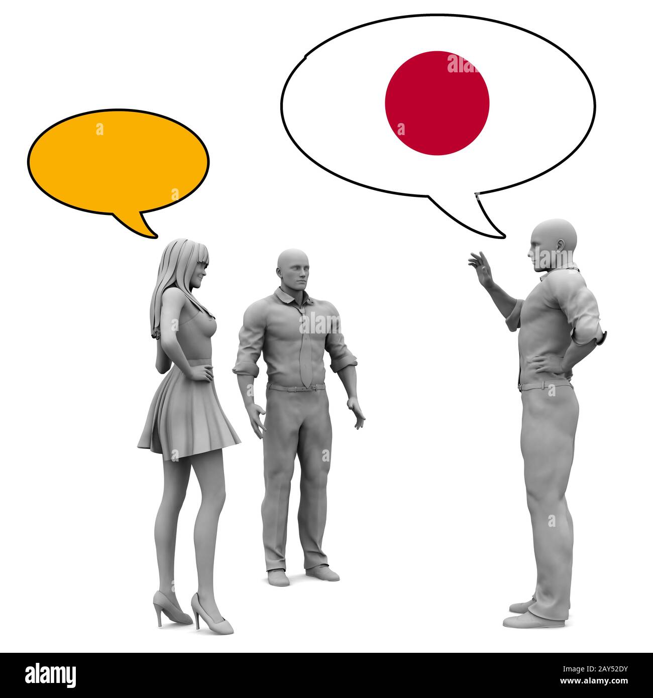 Apprendre le japonais Banque D'Images