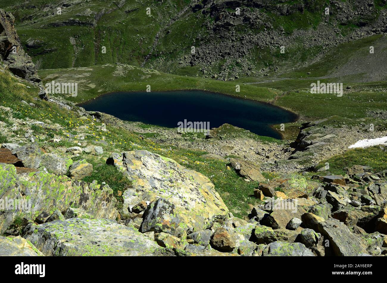 alpes, montagnes, Autriche , Europe, lac de montagne, Banque D'Images