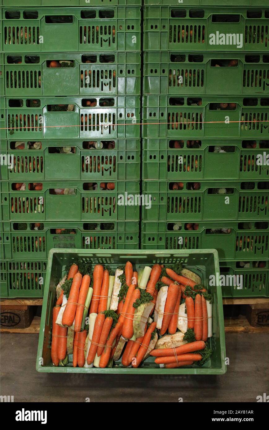 Soupe de légumes Banque D'Images