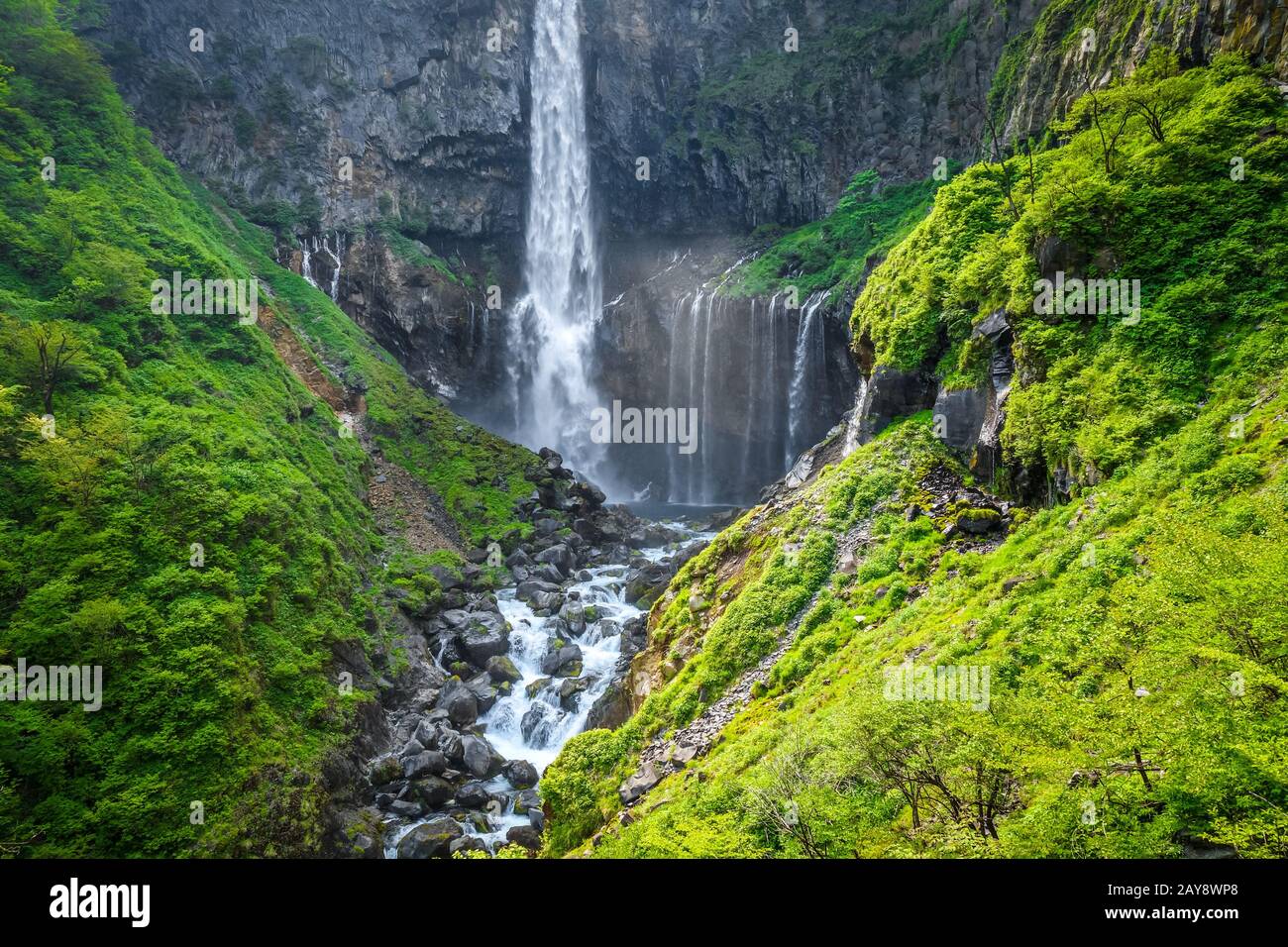 Kegon Falls, Nikko, Japon Banque D'Images