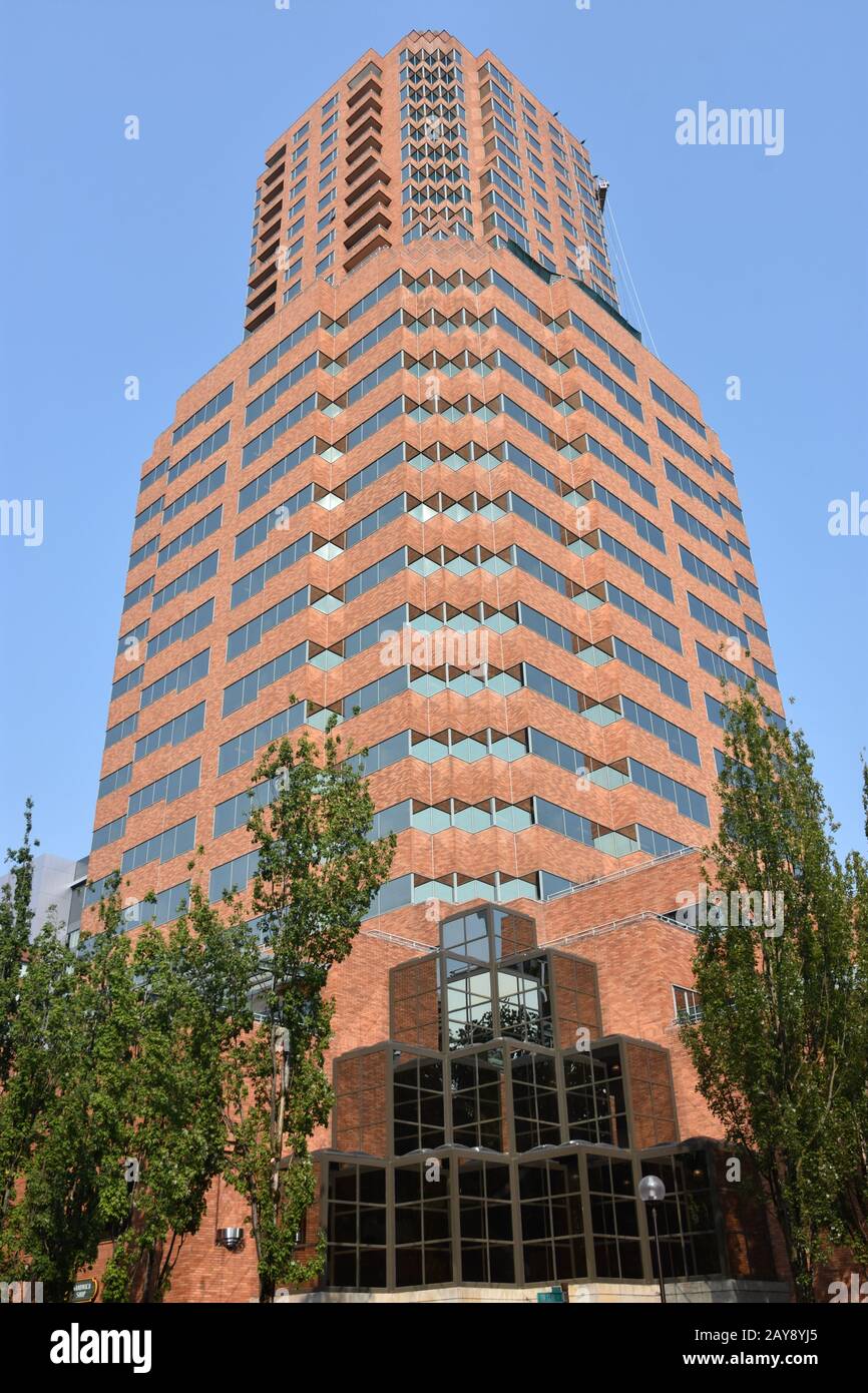 Skanska États-Unis à Portland, Oregon Banque D'Images