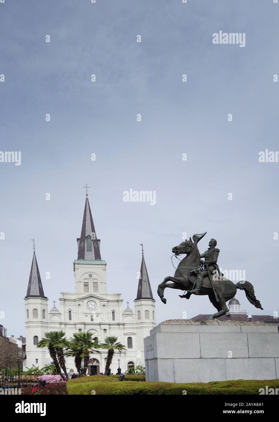 Jackson Square, New Orleans Banque D'Images