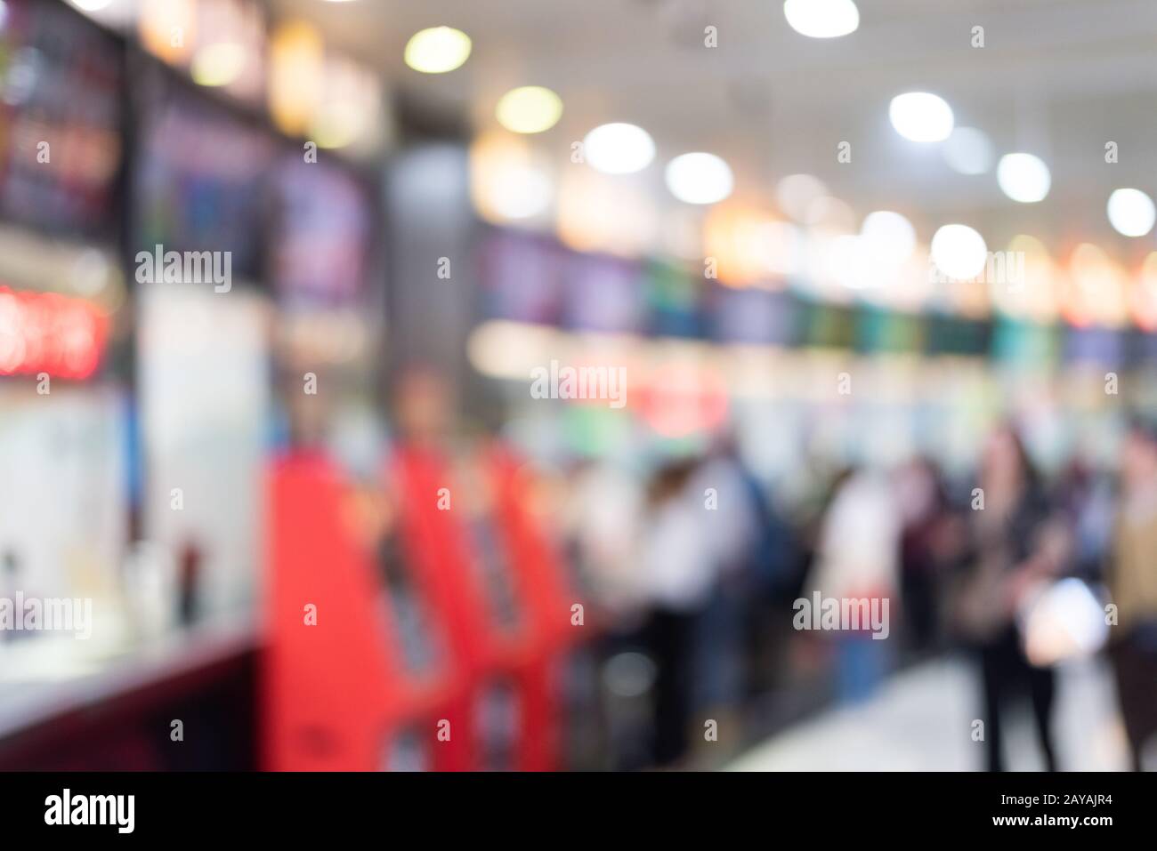contexte abstrait du centre commercial Banque D'Images
