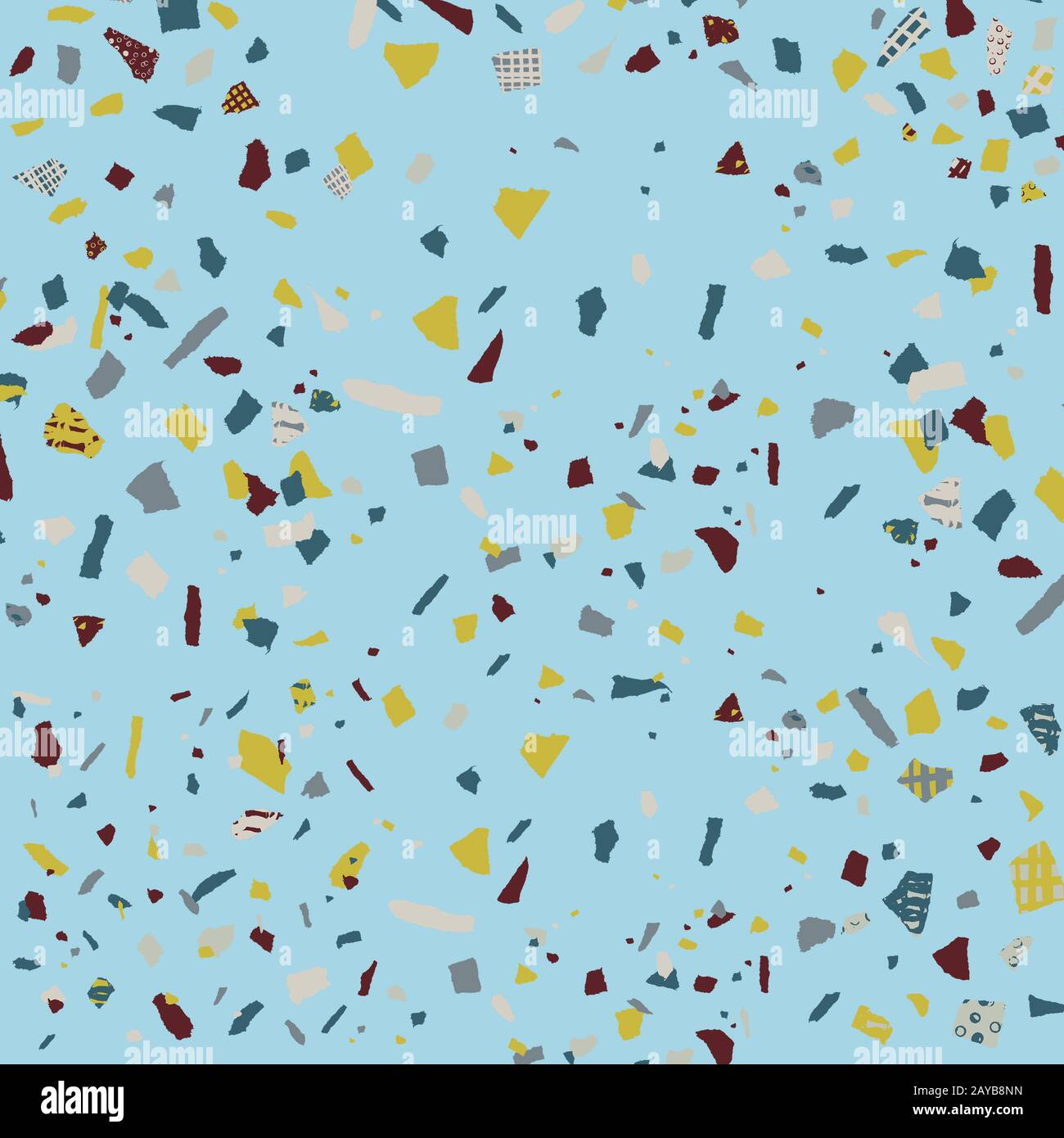Image en arrière-plan avec petit motif abstrait multicolore Banque D'Images