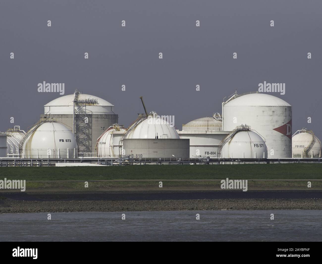 port d'anvers Banque D'Images