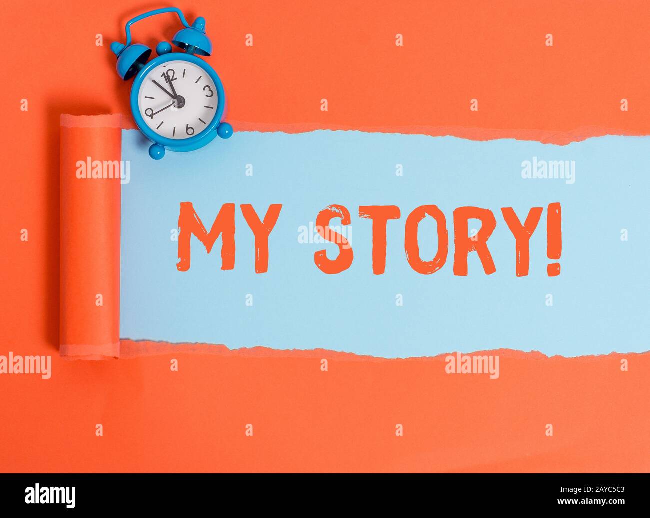 Écriture conceptuelle montrant mon histoire. Photo d'entreprise texte vos actions ou choix d'événements de la vie passée que vous avez fait. Banque D'Images
