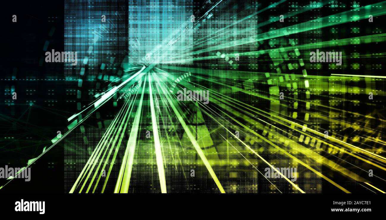 L'apprentissage automatique Banque D'Images