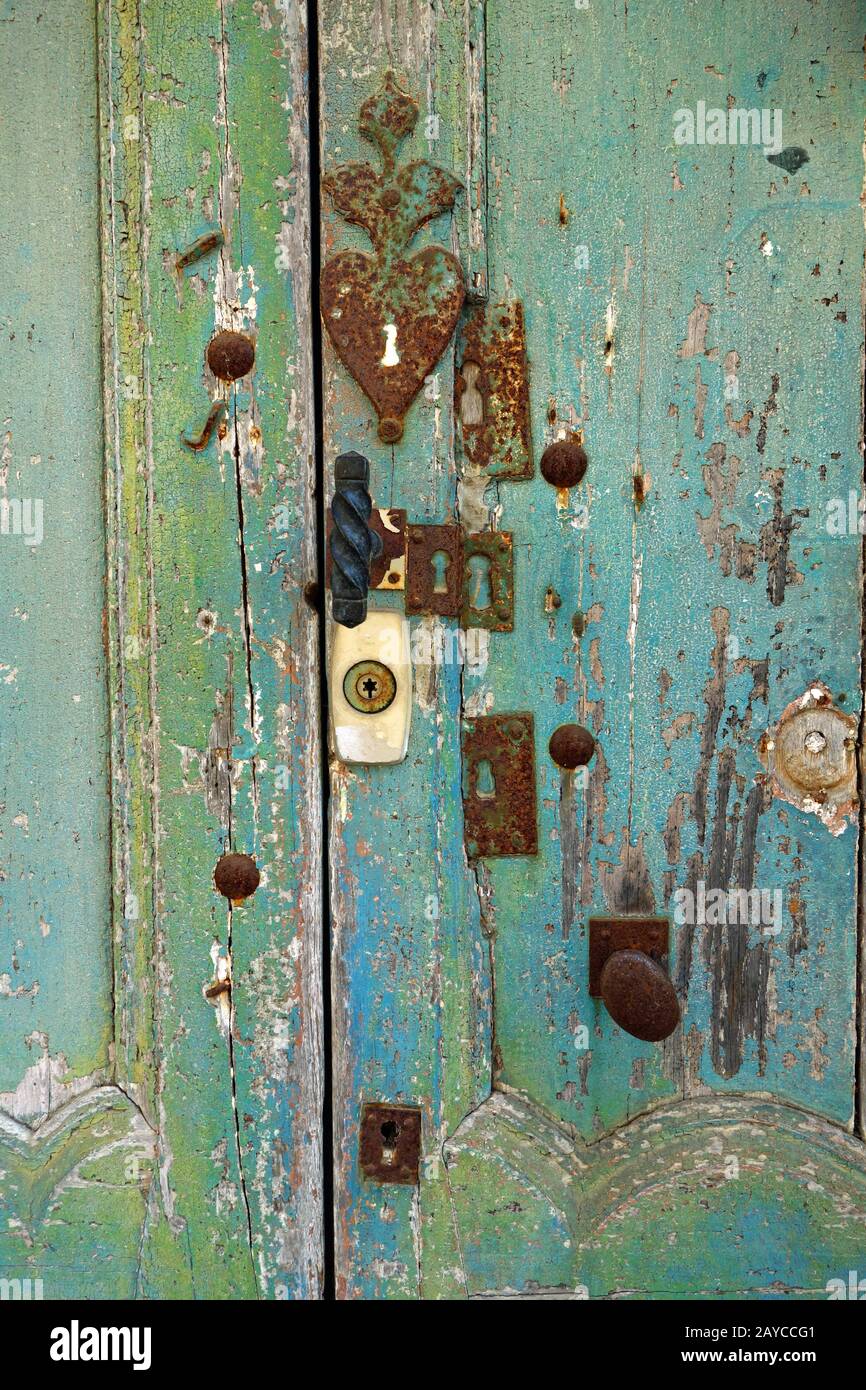 ferrures de portes Banque D'Images