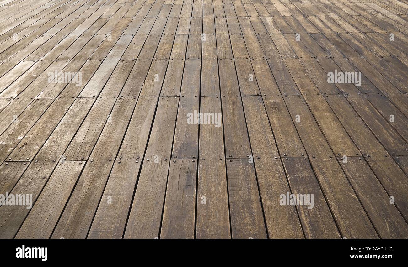 texture du plancher en bois Banque D'Images