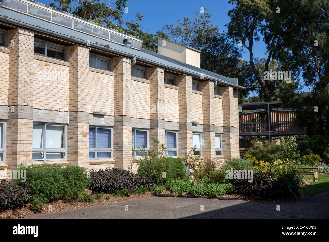 Bâtiment australien de bloc scolaire à Sydney, Australie Banque D'Images