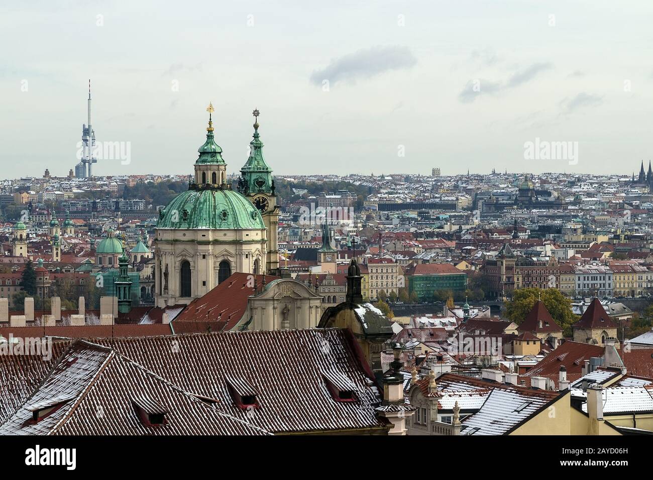Bon pour Prague depuis le château de Prague Banque D'Images