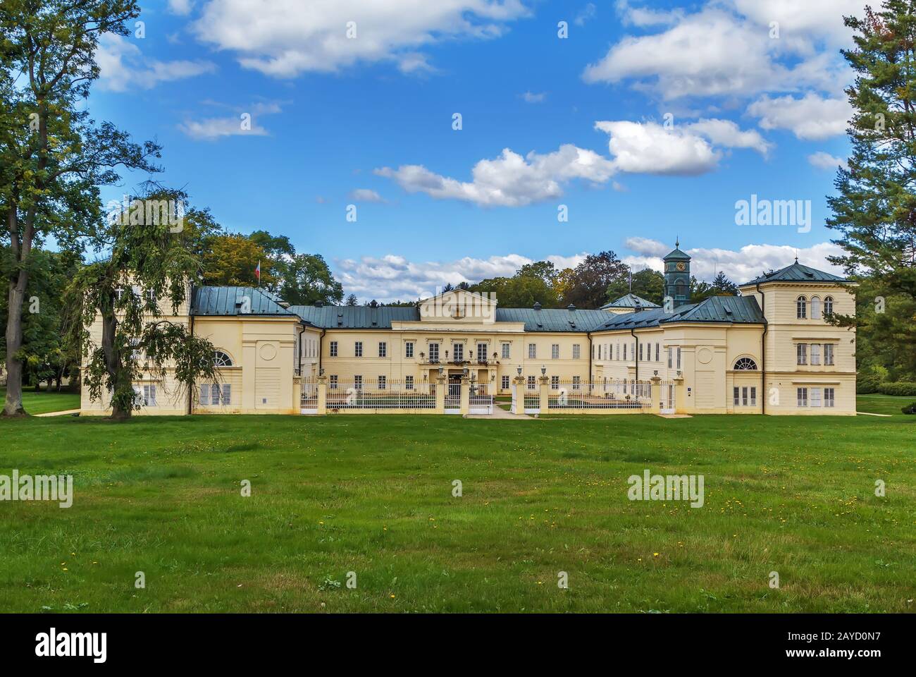 Château de Kynzvart, république tchèque Banque D'Images
