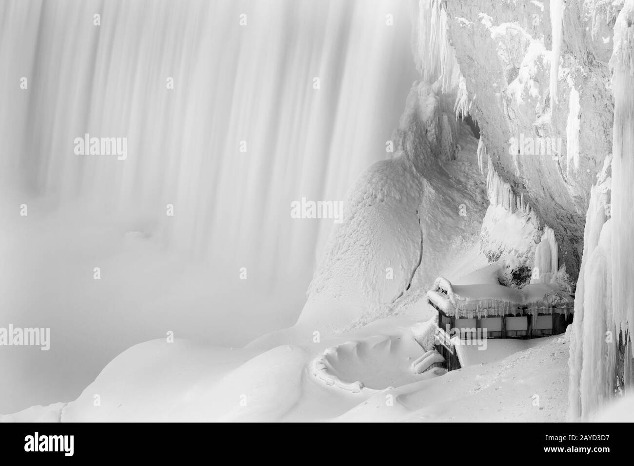 Chutes Niagara en hiver Banque D'Images