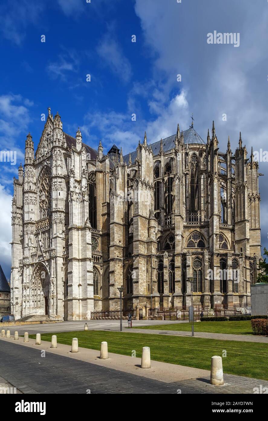 Cathédrale de Beauvais, France Banque D'Images