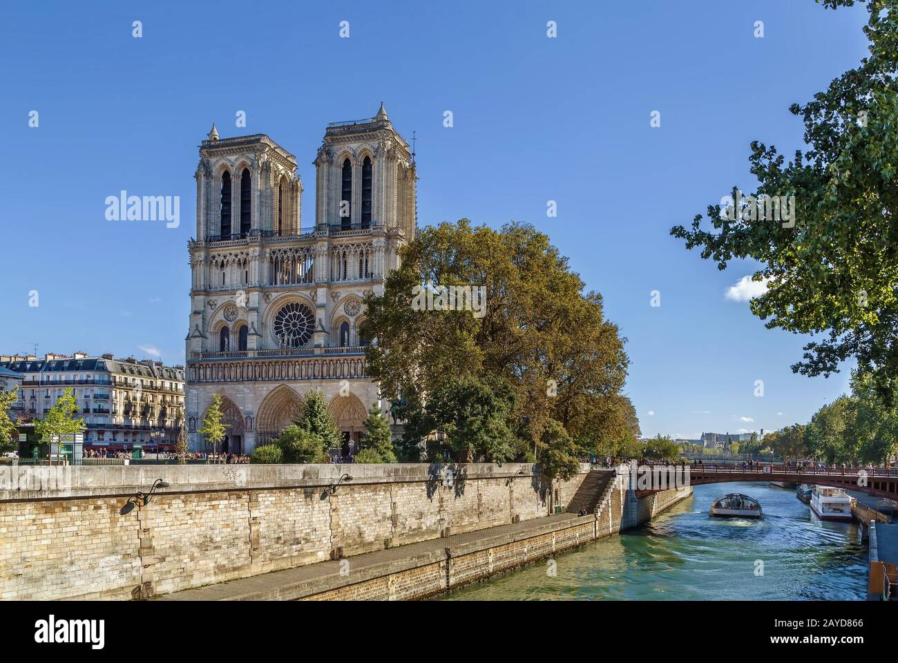 Notre Dame de Paris Banque D'Images