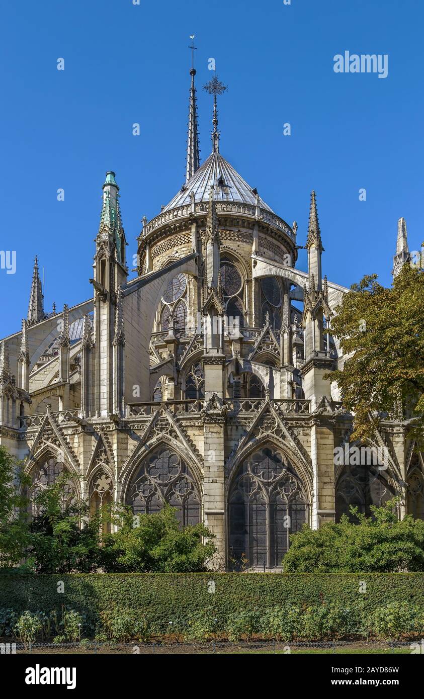 Notre Dame de Paris Banque D'Images