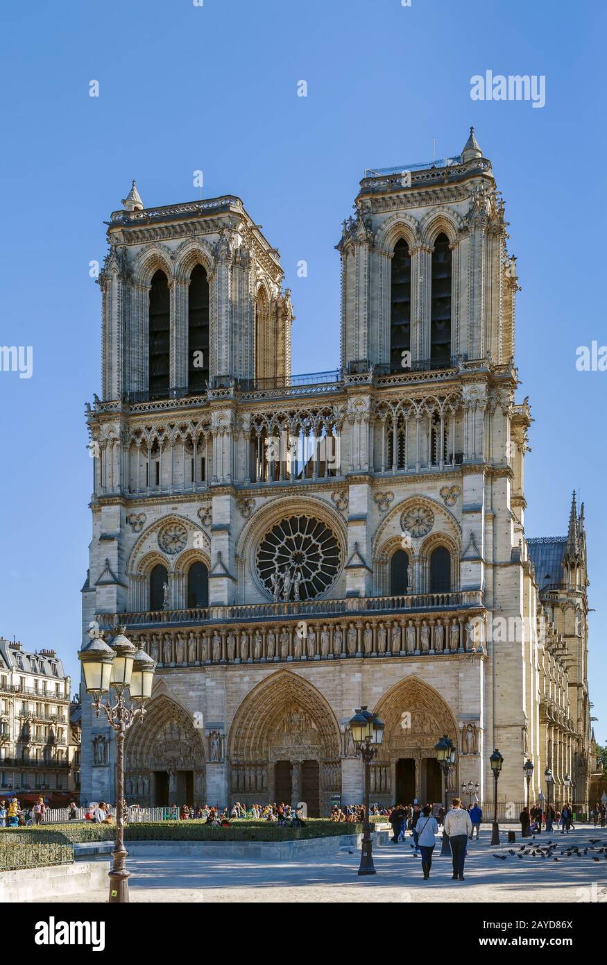 Notre Dame de Paris Banque D'Images
