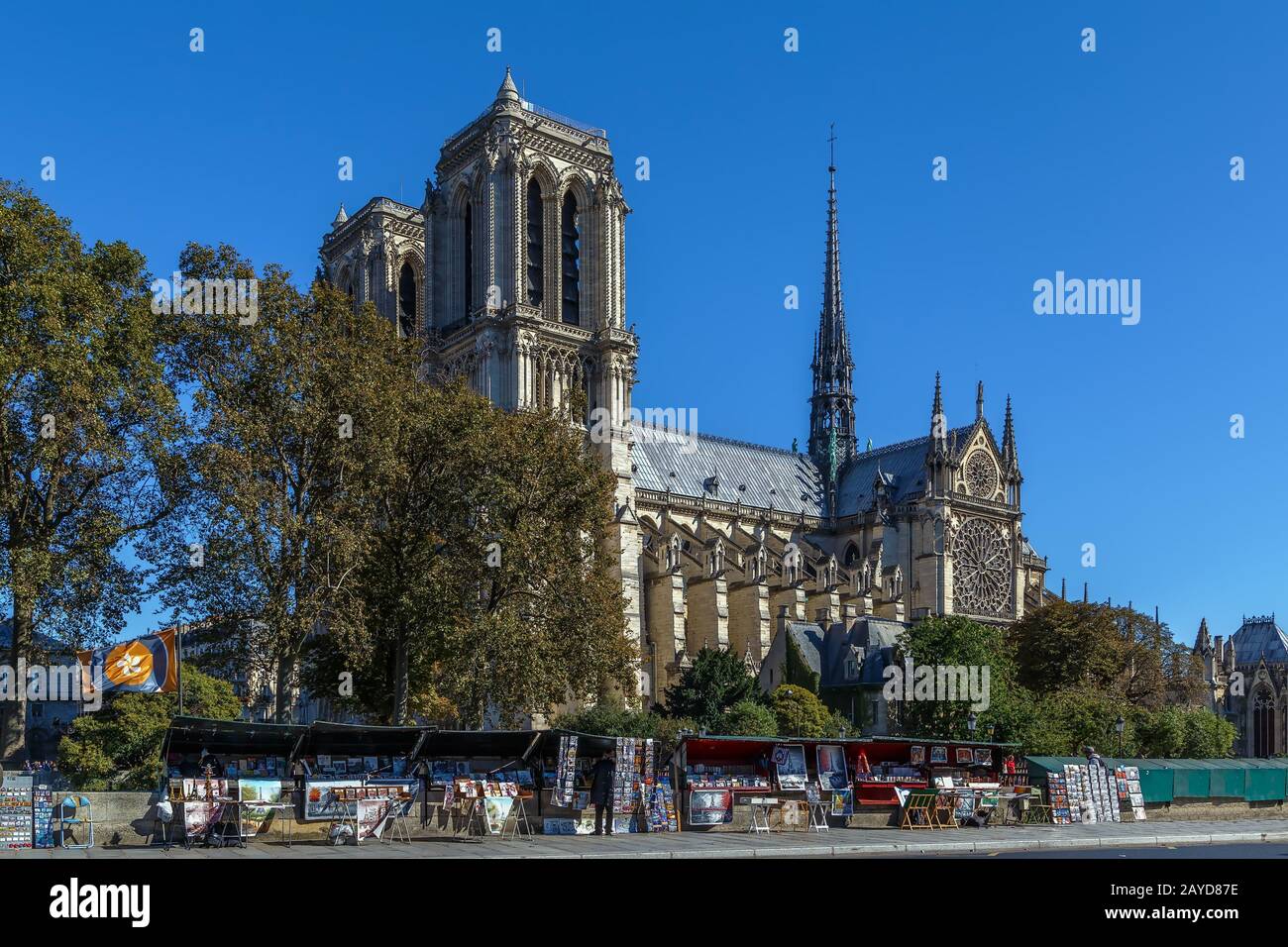 Notre Dame de Paris Banque D'Images
