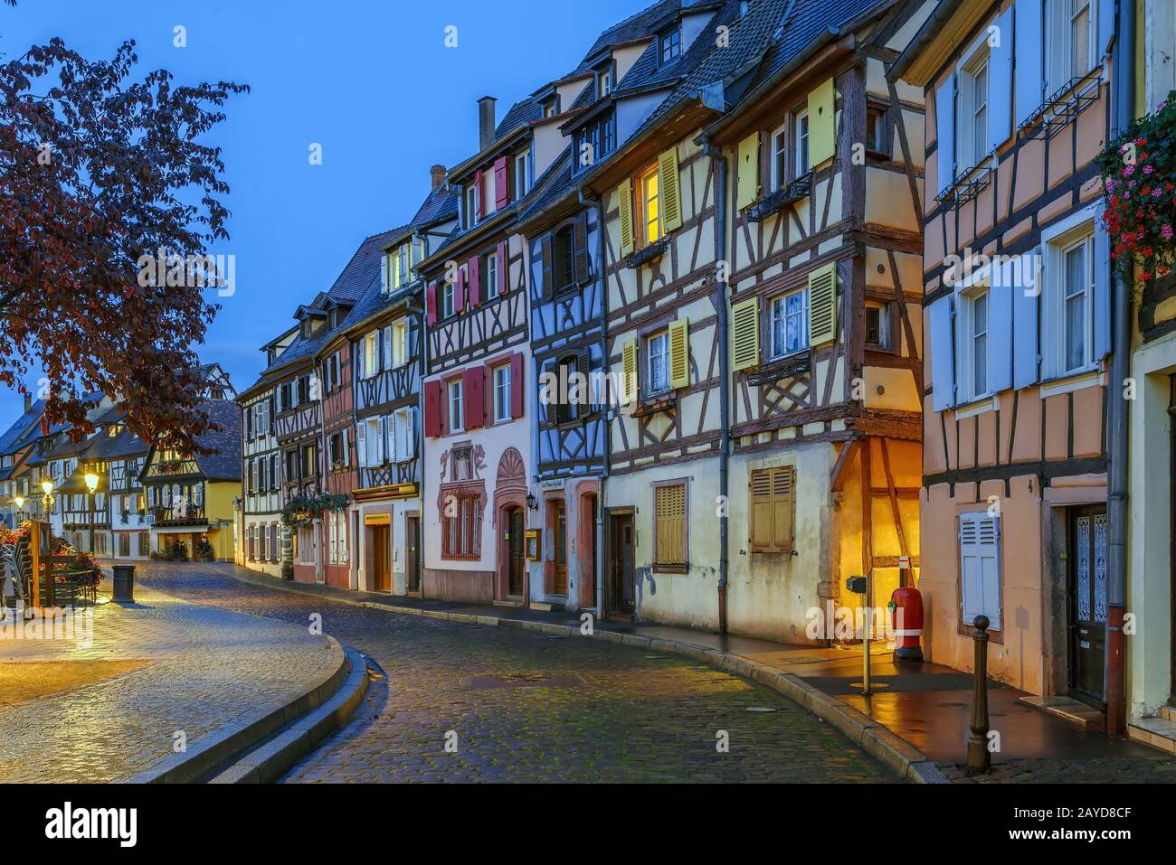 La petite Venise, Colmar, France Banque D'Images