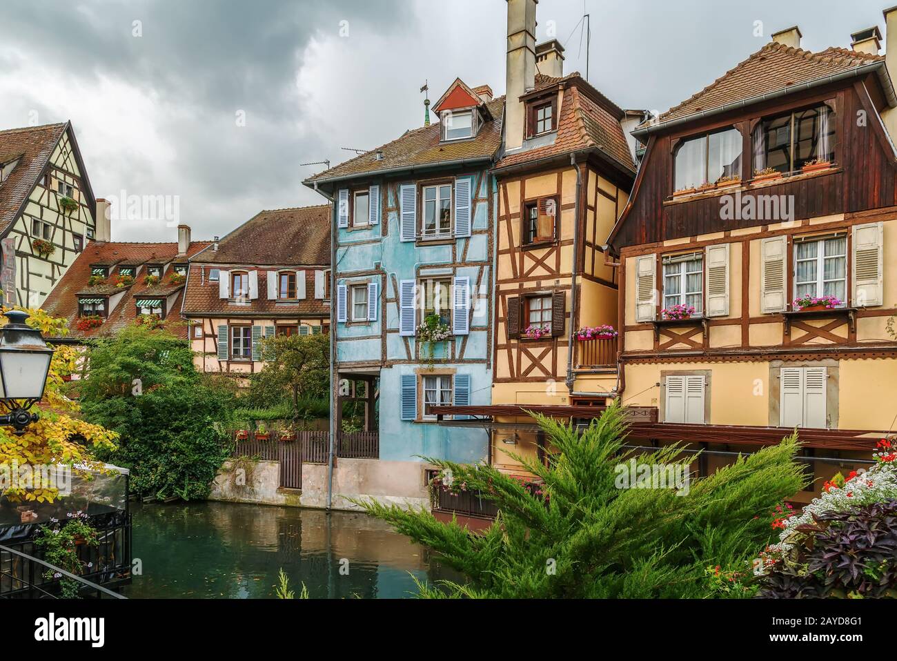 La petite Venise, Colmar, France Banque D'Images