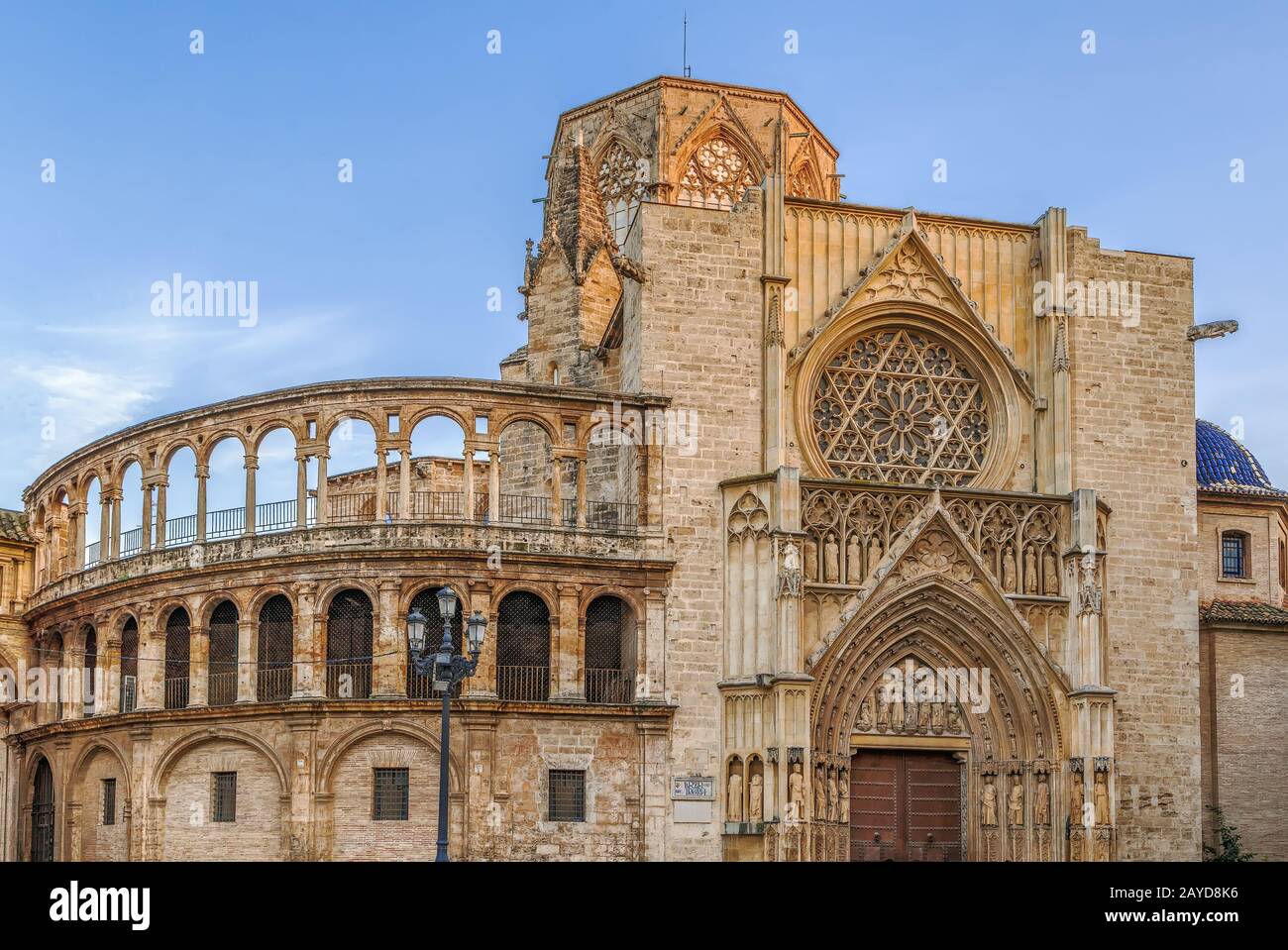 La cathédrale de Valence, Espagne Banque D'Images