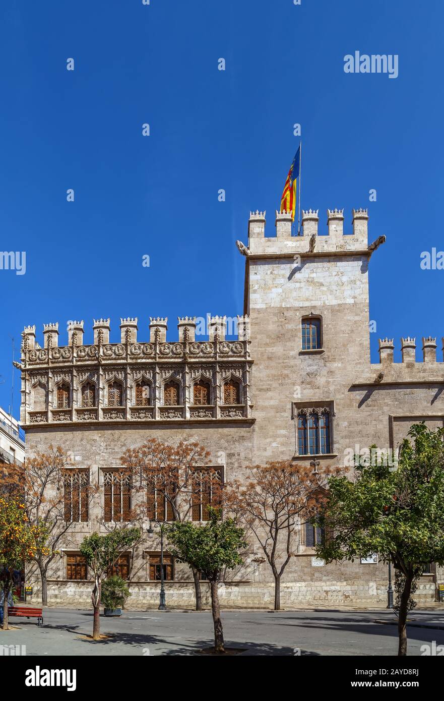 Llotja de la Seda, Valence, Espagne Banque D'Images