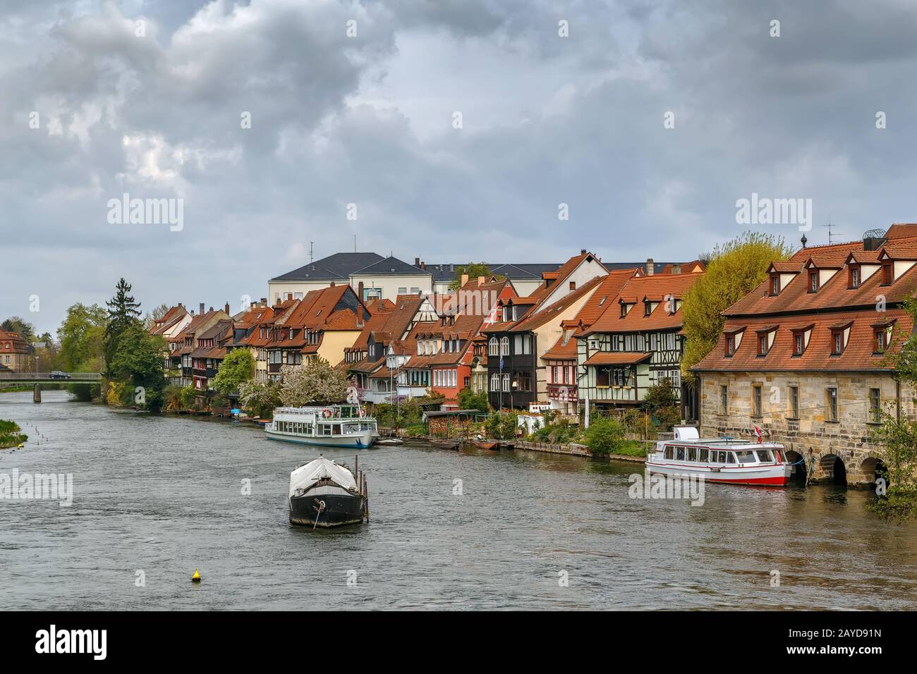 Petite Venise, Bamberg, Allemagne Banque D'Images