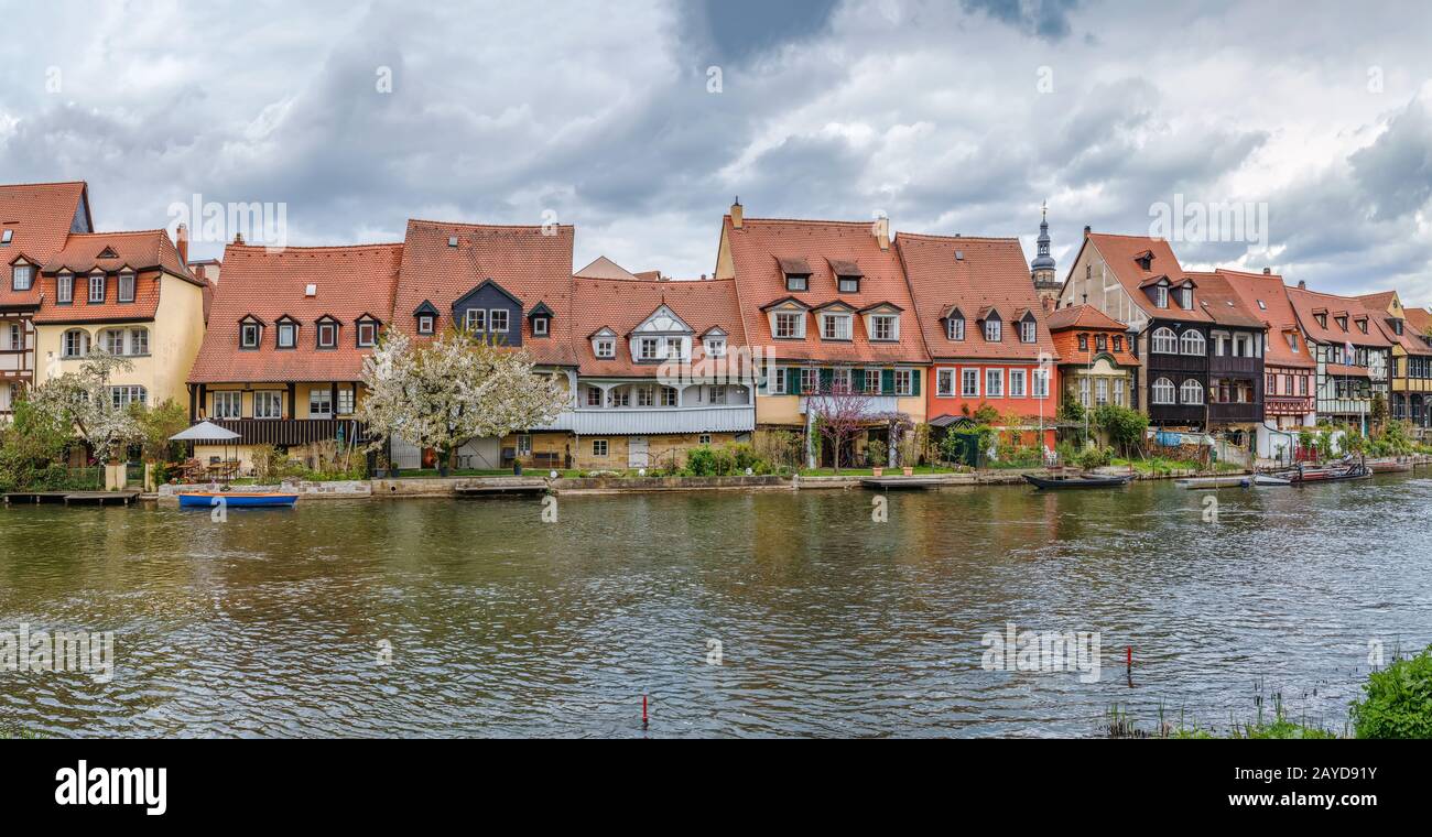 Petite Venise, Bamberg, Allemagne Banque D'Images