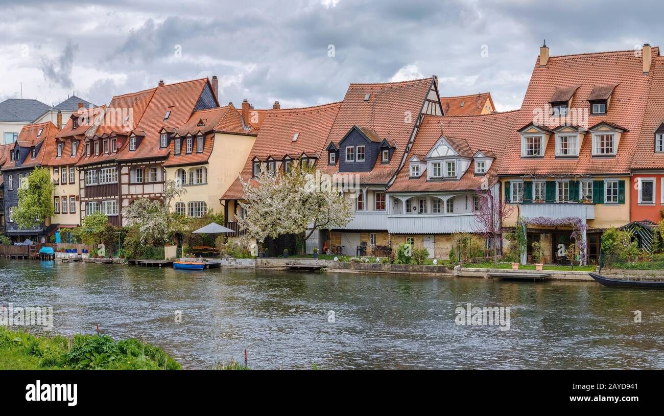 Petite Venise, Bamberg, Allemagne Banque D'Images