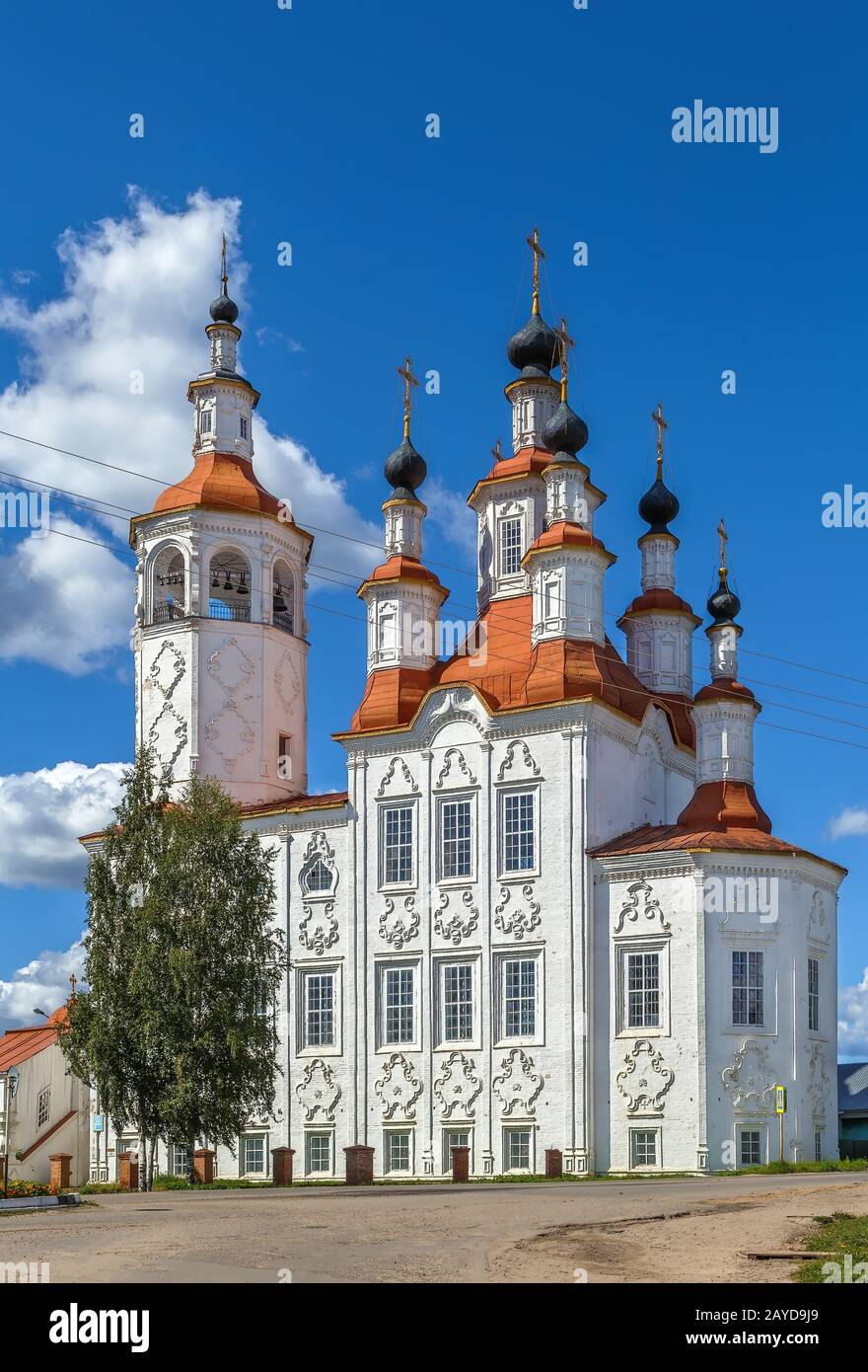 L'église de l'entrée à Jérusalem, Totma, Russie Banque D'Images