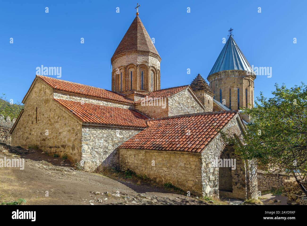 Forteresse Ananuri, Géorgie Banque D'Images