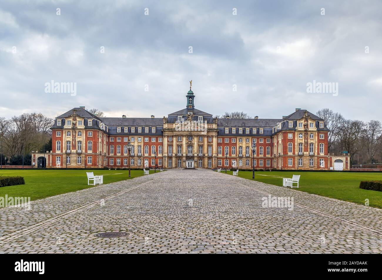 Université de Munster, Allemagne Banque D'Images