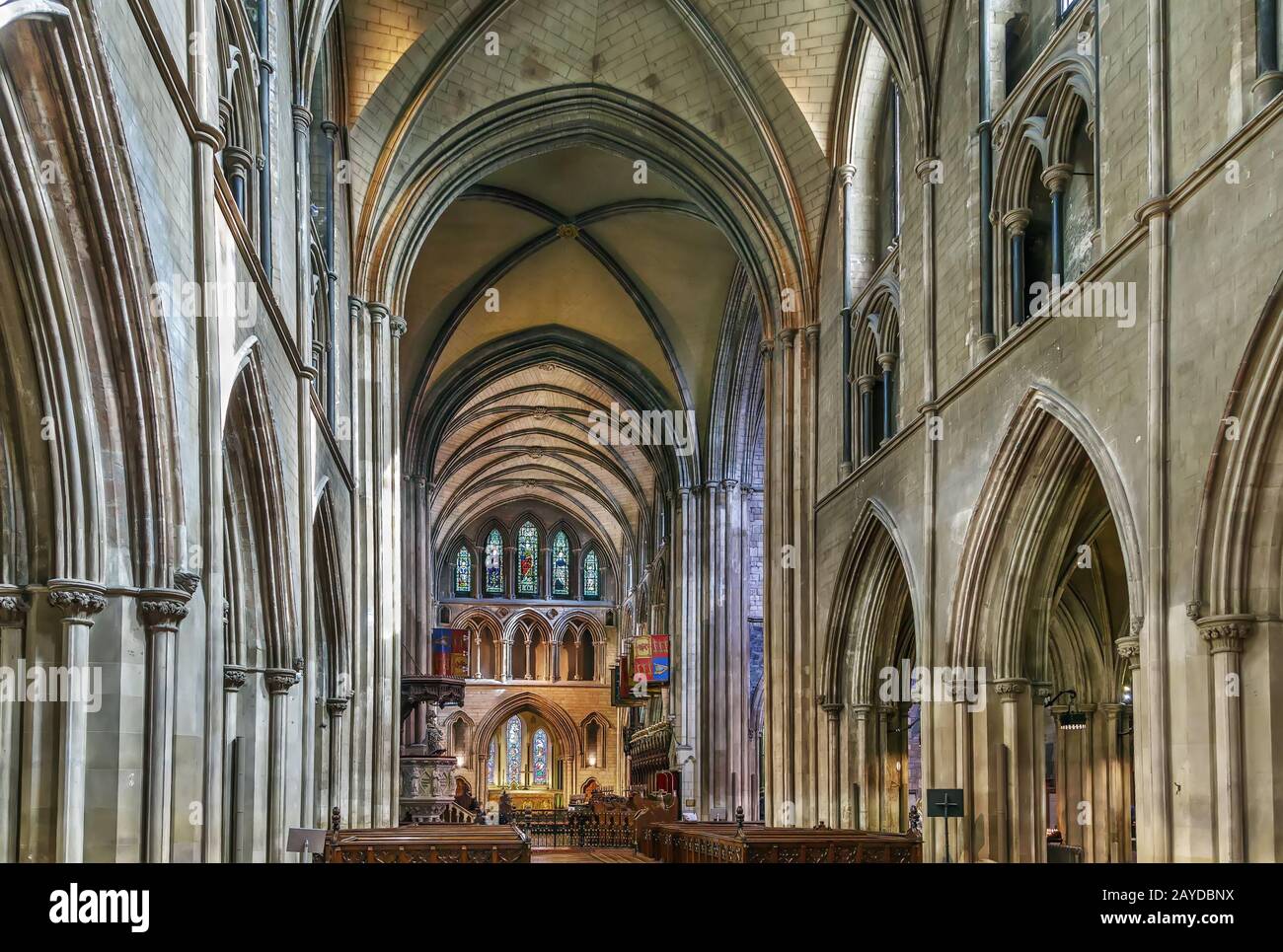 La Cathédrale St Patrick, Dublin, Irlande Banque D'Images