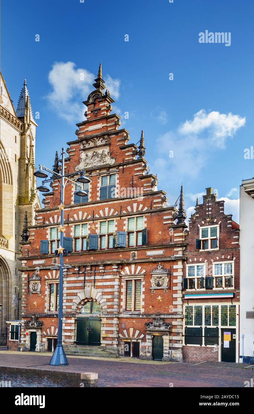Vleeshal à Haarlem, Pays-Bas Banque D'Images