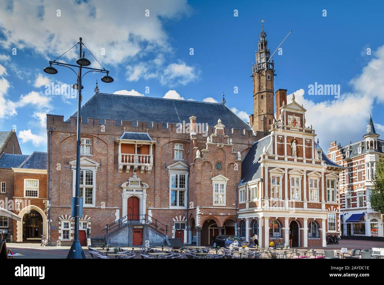 Hôtel de ville de Haarlem, Pays-Bas Banque D'Images