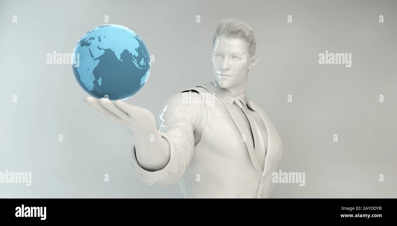 L'intégration mondiale Banque D'Images