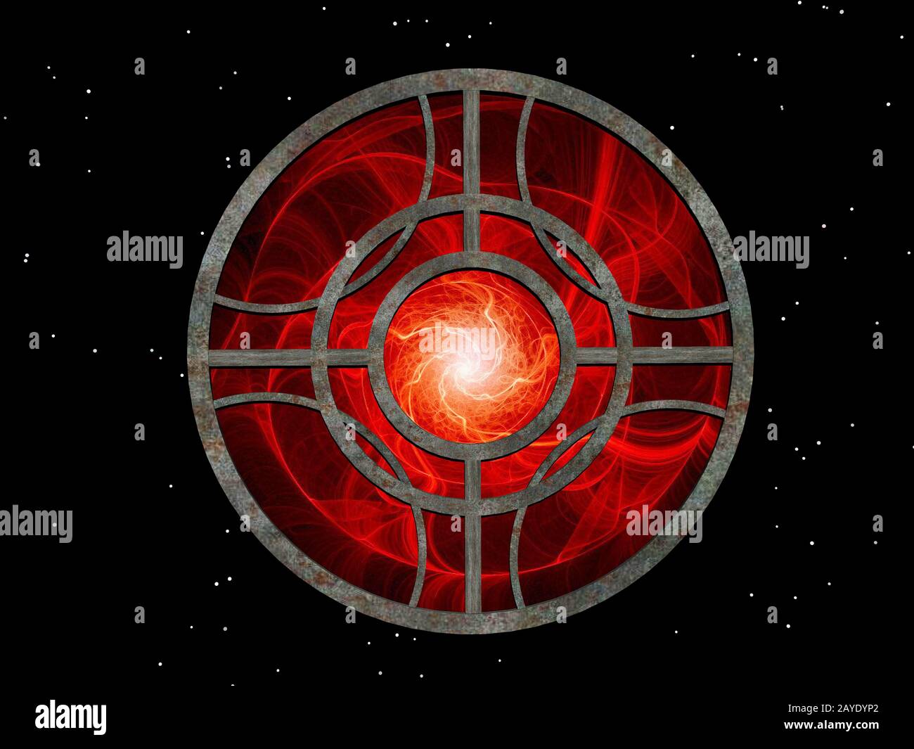 Stargate dans l'univers Banque D'Images