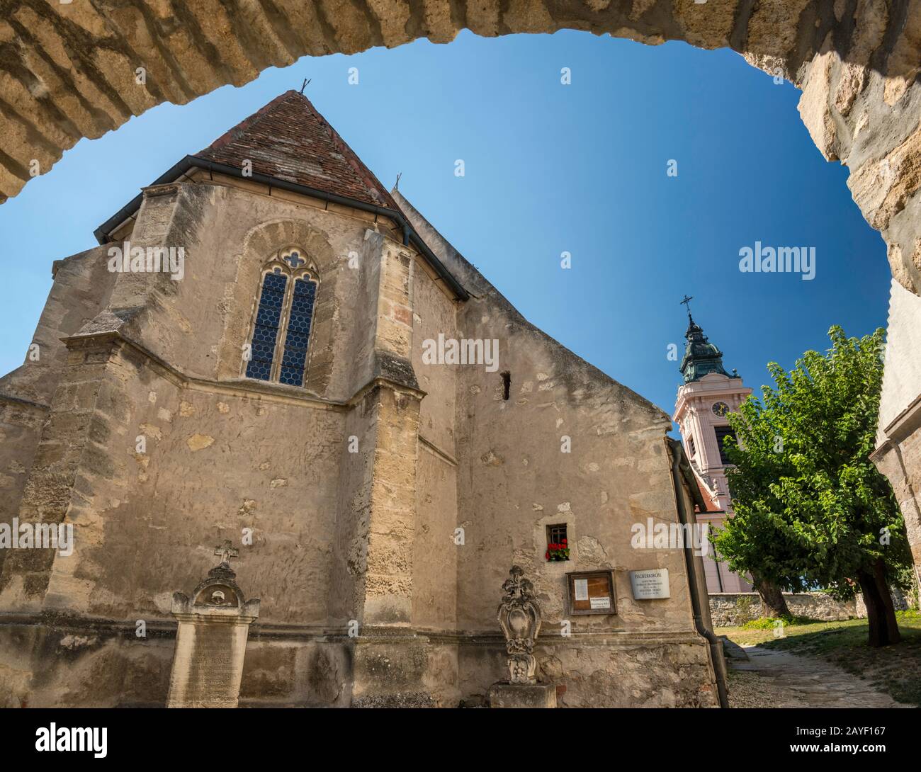 Fischerkirche (Eglise Des Pêcheurs), XIIe siècle, à Rust, région du lac Neusiedl, Burgenland, Autriche, Europe centrale Banque D'Images