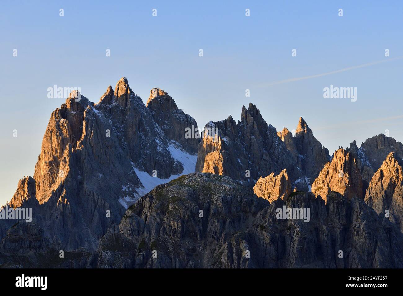 Parc national des Dolomiti Bellunesi Banque D'Images