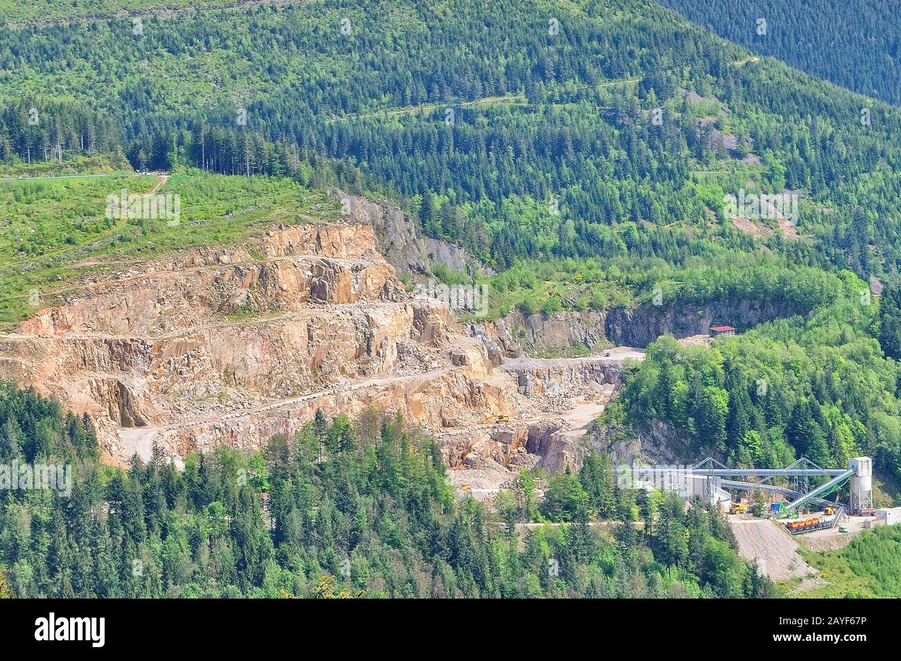 Entrepôt de matières premières de la Forêt Noire Allemagne Banque D'Images