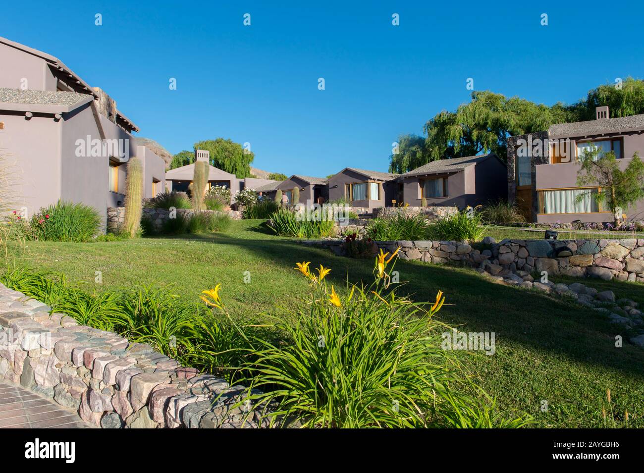 La Comarca Hôtel À Purmamarca Dans La Province De Jujuy, Argentine. Banque D'Images