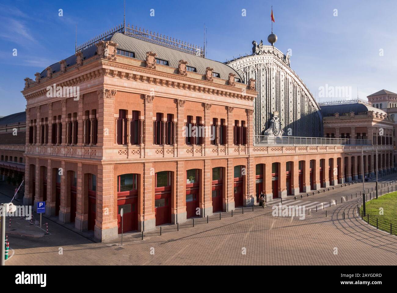 Gare D'Atocha, Madrid, Espagne Banque D'Images