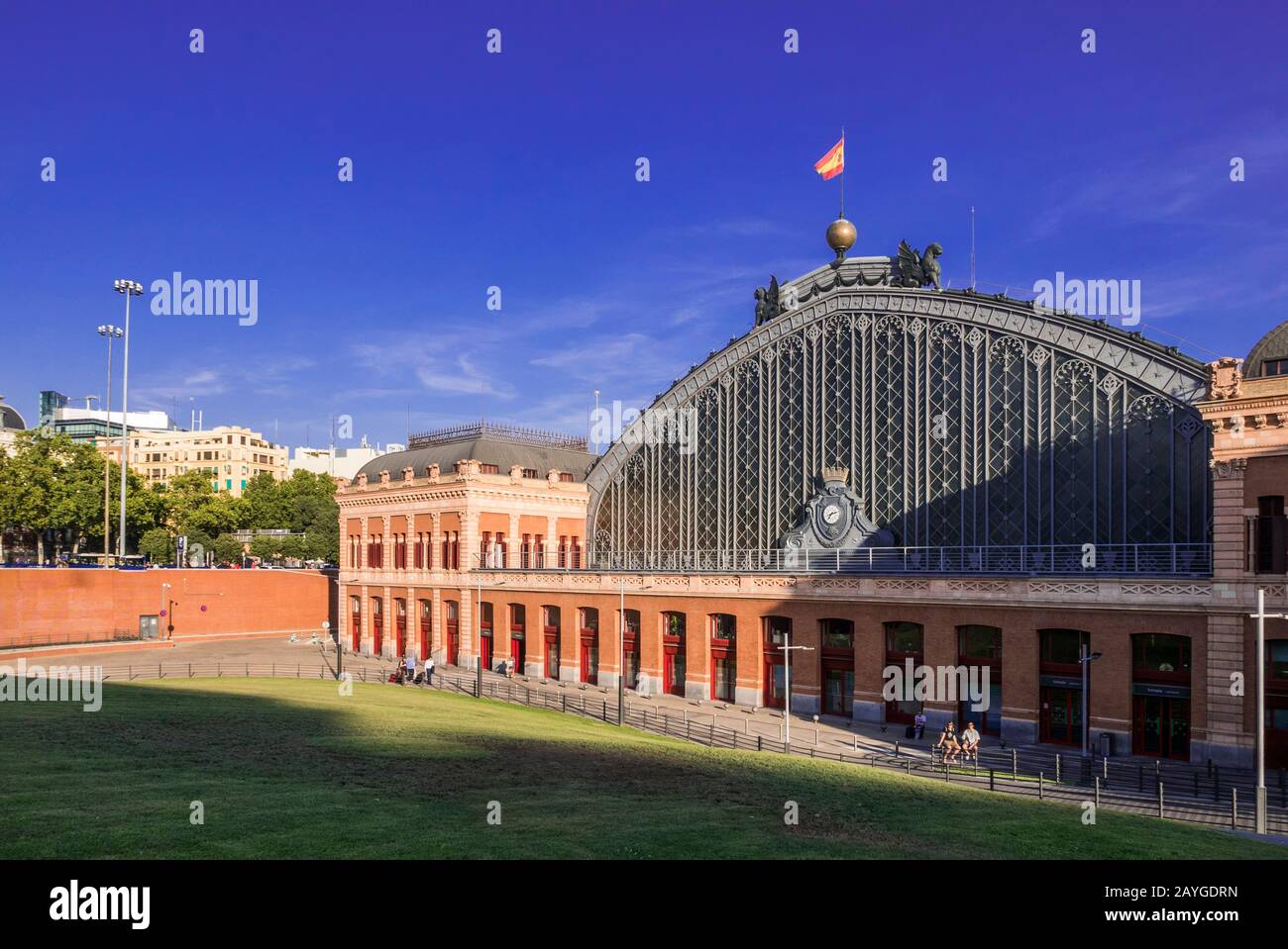 Gare D'Atocha, Madrid, Espagne Banque D'Images